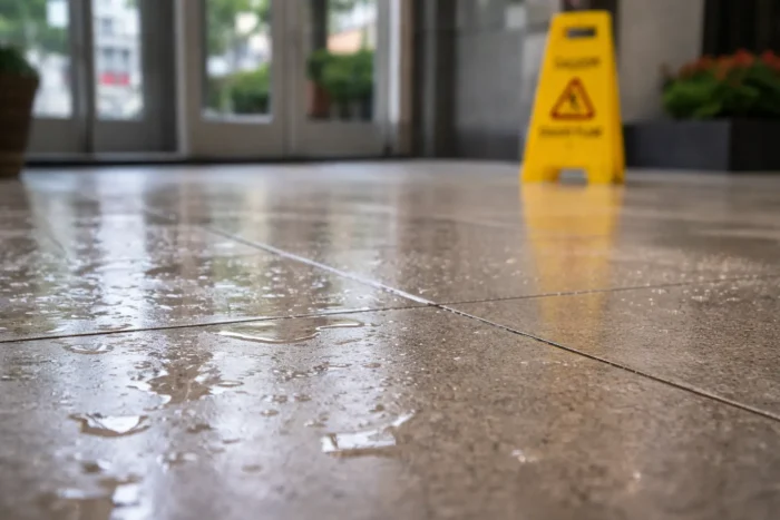 Slip and Fall Injuries and their Surroundings