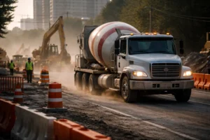Concrete Mixer and Dump Truck Accidents in Atlanta Construction Zones