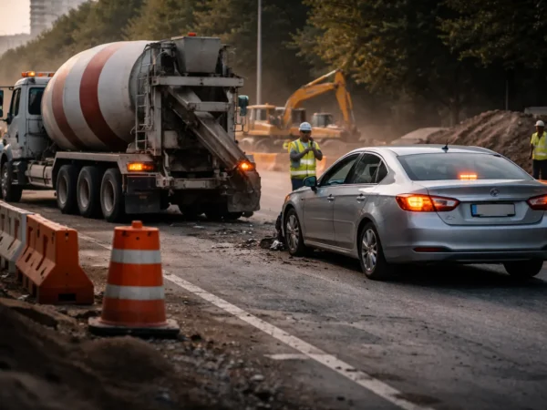 Concrete Mixer and Dump Truck Accidents in Atlanta Construction Zones
