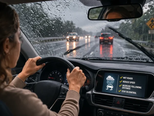driving cautiously in rainy weather haug barron law group | atlanta personal injury attorneys Hydroplaning Accidents: Fault in GA