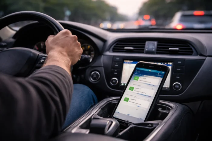 Distracted Driving Accidents in Georgia: Texting, Apps, and Liability