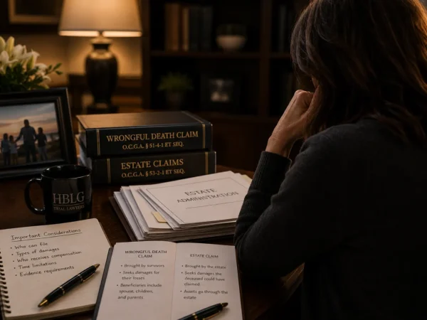 Wrongful Death vs. Estate Claims in Georgia: Understanding the Difference