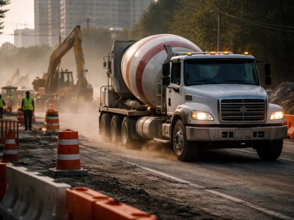 Accidentes de Camiones Revolvedores de Concreto y de Volteo en Zonas de Construcción de Atlanta