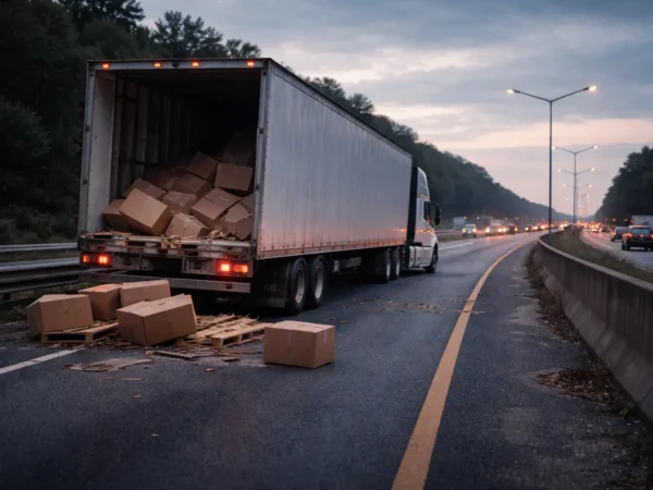 Camiones Sobrecargados y Accidentes por Desplazamiento de Carga en las Interestatales de Georgia
