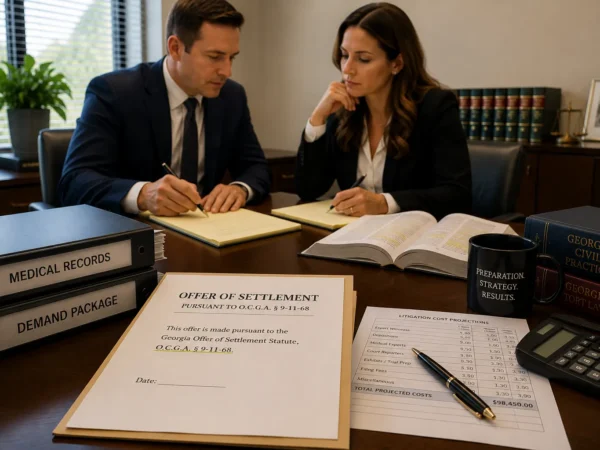 Georgia’s Offer of Settlement Statute — O.C.G.A. § 9-11-68: A Plaintiff’s Complete Guide