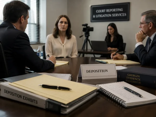 Depositions in Georgia Personal Injury Cases: What to Expect