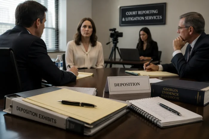 Depositions in Georgia Personal Injury Cases: What to Expect