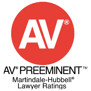 AV Preeminent Martindale-Hubell Lawyers Ratings