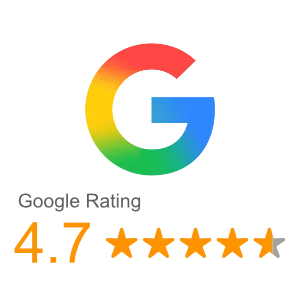 Google Rating 4.7